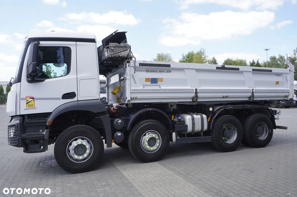Iveco Arocs 3243 8x4 / 130 tys. km! / Wywrotka 2-stronna Meiller / hydroburta_259783 - 11