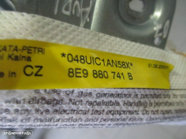 Airbag Cortina 8E9880741B AUDI A4 SW 2007 Esq - 3
