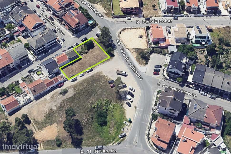 Terreno Urbano de 600 m² para Construção – Vale de Milhaços, Corroios - Grande imagem: 2/9