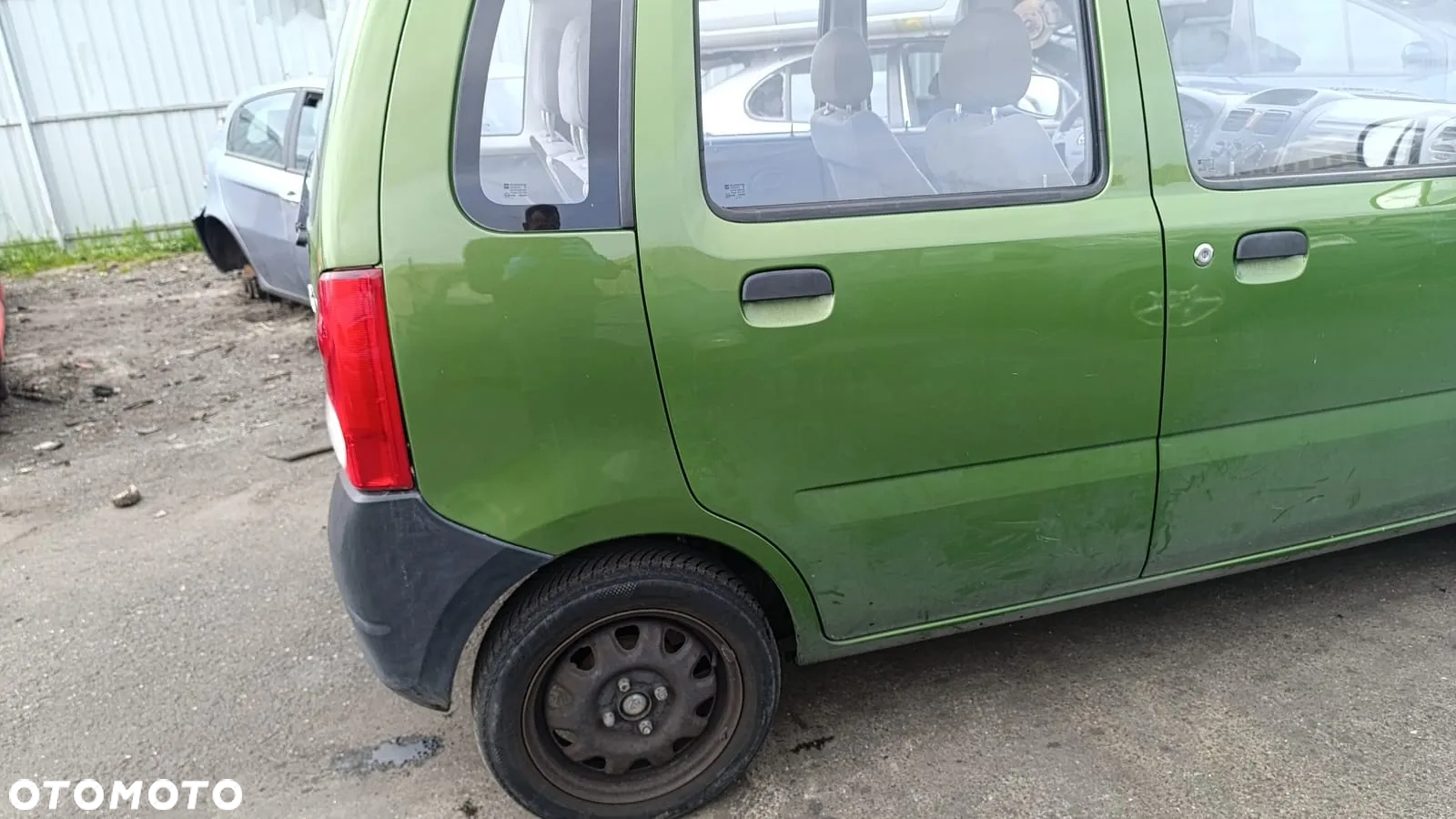 35017 opel agila 1.0 12v 58 km Z10xe na częsci lakier Z395 - 14