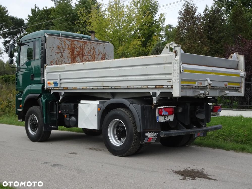 MAN TGA 18.430 wywrotka 4x4 Kiper Meiller Hydroburta Idealny - 4