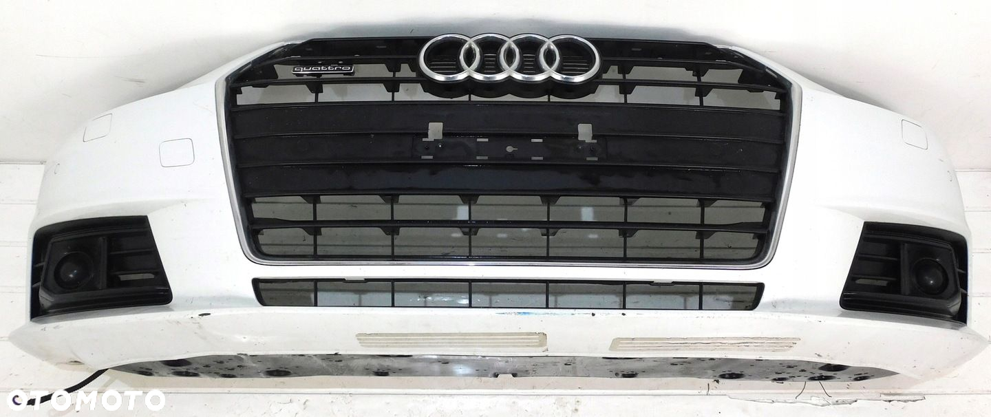AUDI A4 B9 8W KOMPLETNY PRZÓD ZDERZAK LAMPY MASKA PAS LS9R RADARY - 9