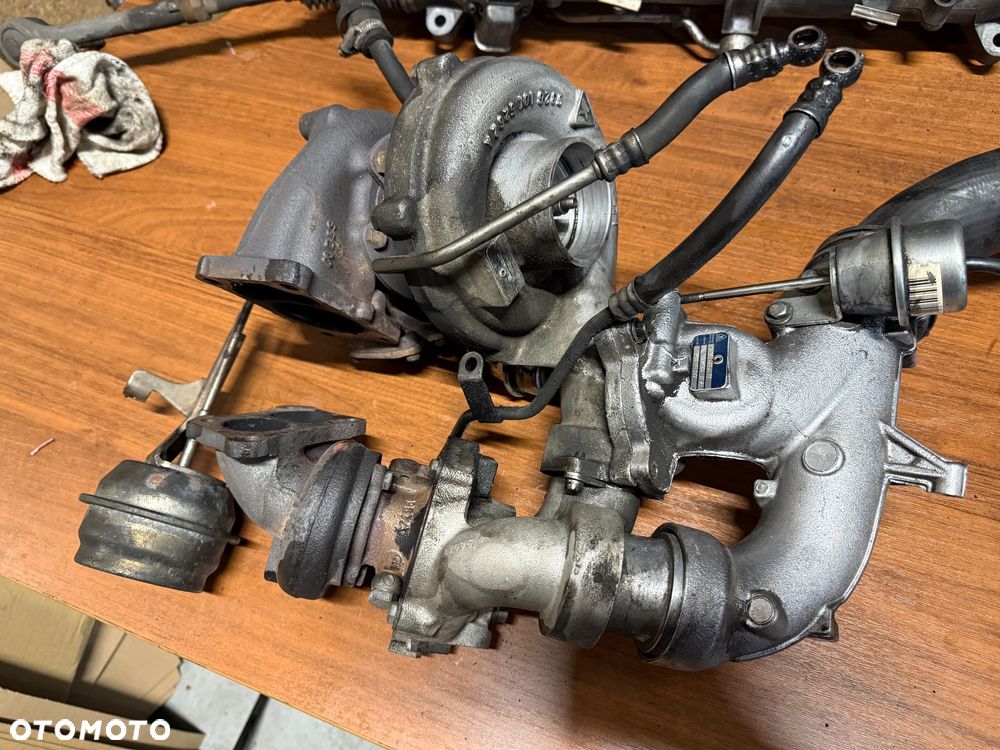 Turbosprężarki 535d 272KM komplet do regeneracji e60 e61 - 1