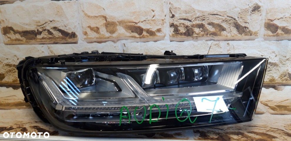 audi q7 4m0 941 036 matrix led europa prawa lampa - 6