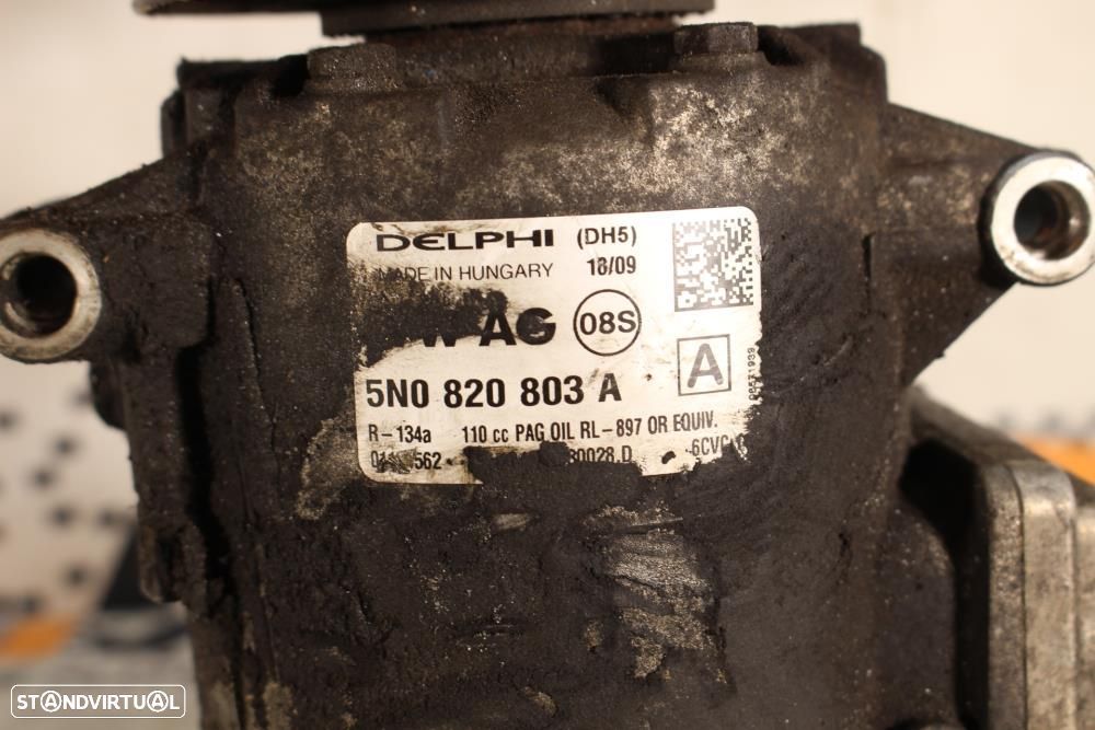 Compressor Do Ac / Ar Condicionado Volkswagen Golf Vi (5K1)  5N0820803 - 8