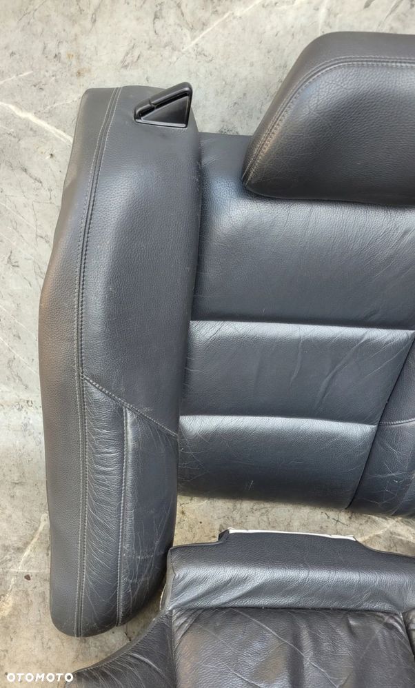 KANAPA TYŁ TYLNA VOLVO S80 I LIFT CZARNA SKÓRA - 7