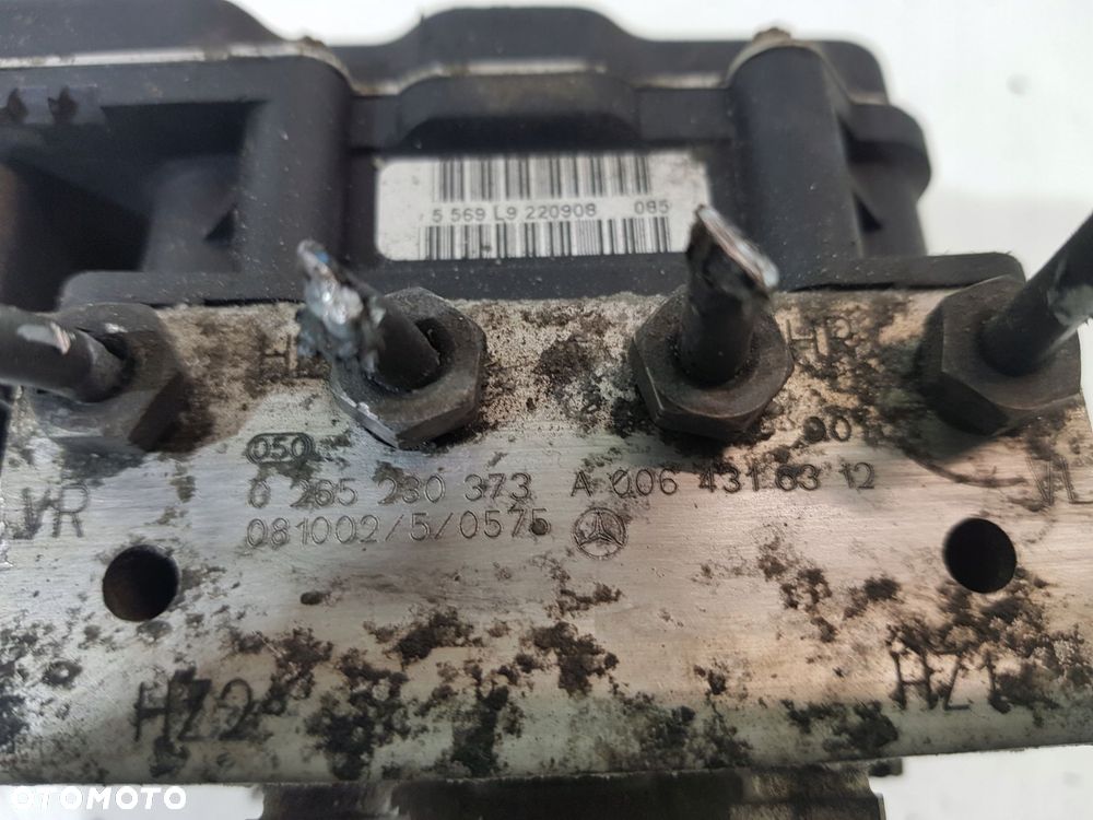 pompa hamulcowa abs mercedes w169 lift a0064316312 - 2