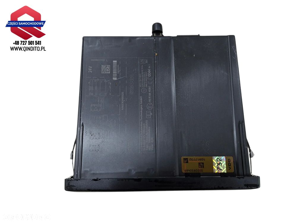 TACHOGRAF CYFROWY TYP 1381 SCANIA 2024R  R4.1   2980035 - 2