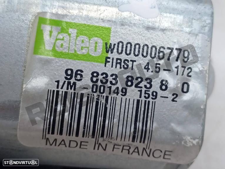 Sistema /motor Limpa Vidros Trás 96833_82380 Citroen C3 Ii [200 - 3