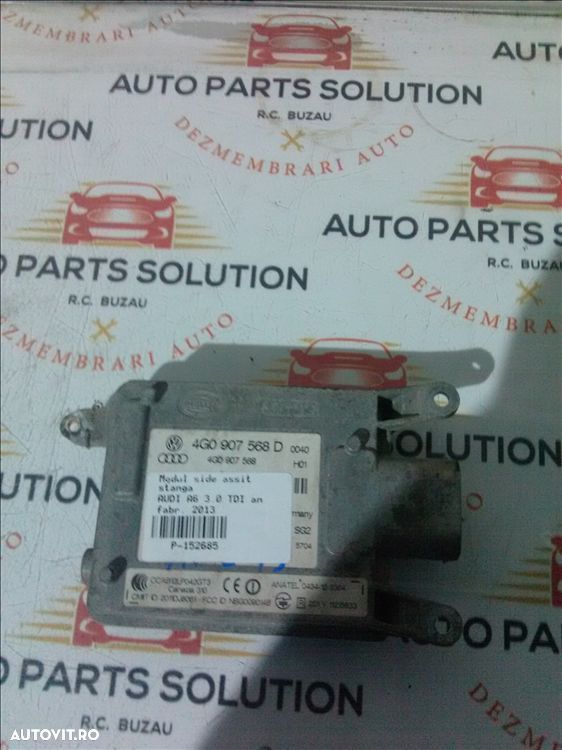 modul side assit stanga audi a6 3.0 tdi an fabr. 2013 - 1