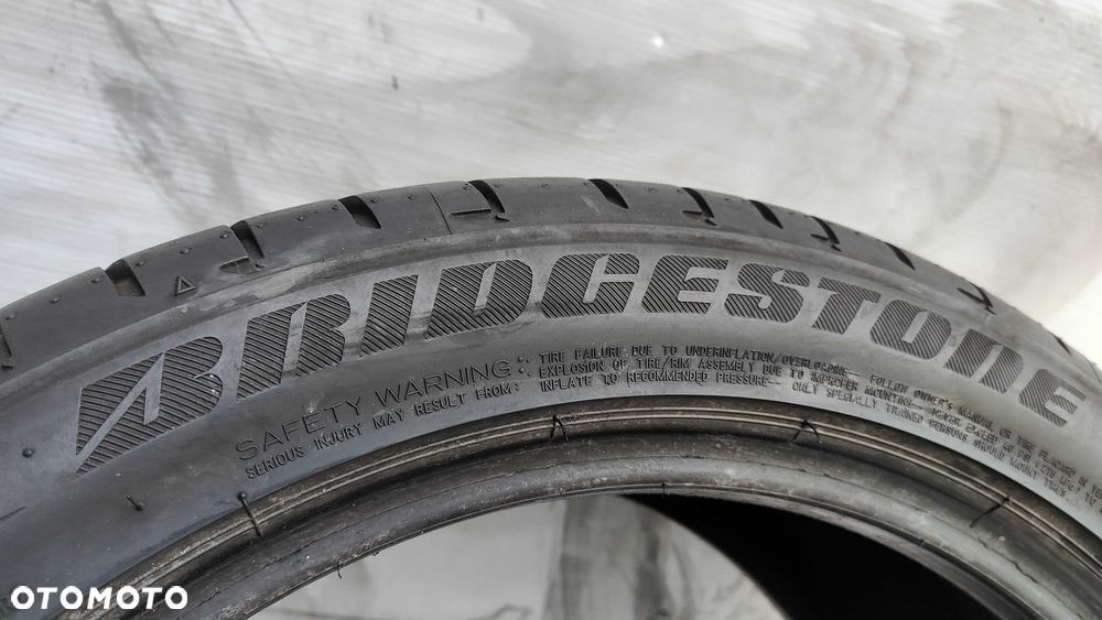 Opony Letnie 255/40/18 Bridgestone 2szt 7mm MB - 5