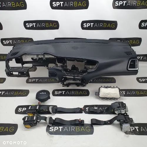 KIA PROCEED III 3 LIFT DESKA ROZDZIELCZA KONSOLA KOKPIT PULPIT PODUSZKI AIRBAG AIR BAG PASY KIT SET - 1