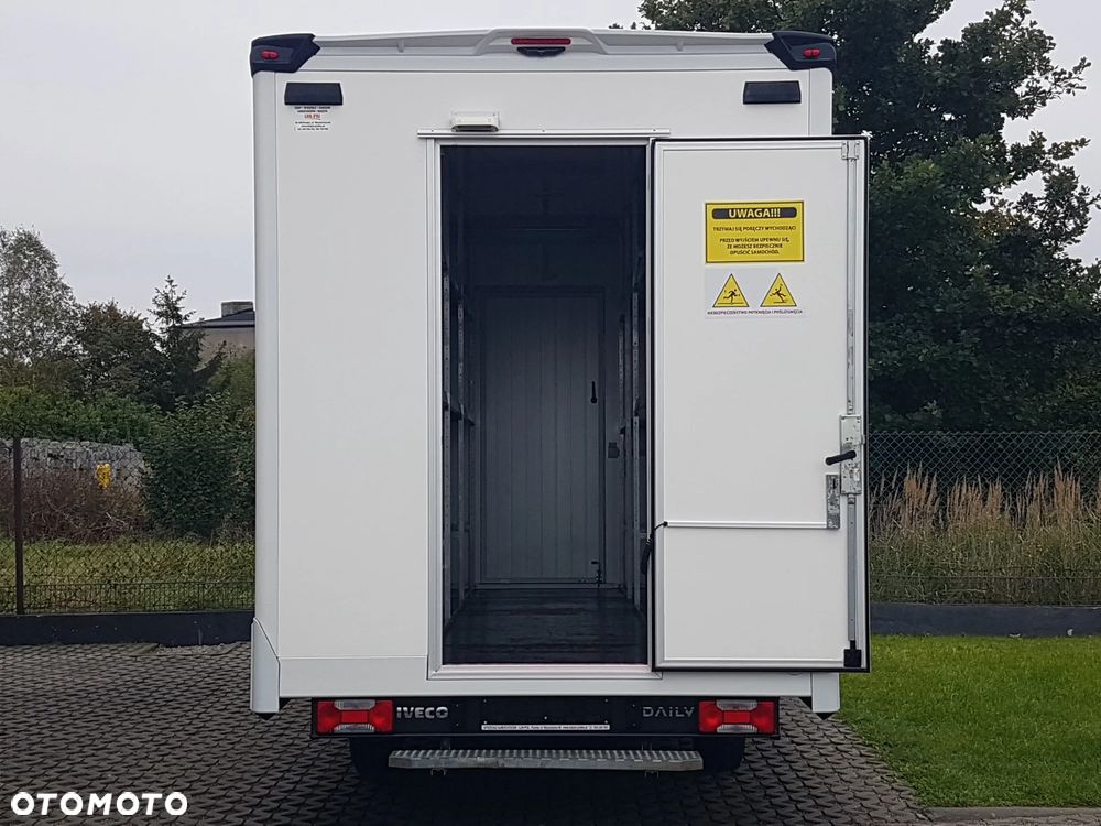 Iveco DAILY KONTENER NISKOPODŁOGOWY 4,43x2,23x2,42 SKLEP FOODTRUCK BAR KLIMA KONIOWÓZ KAMPER - 5