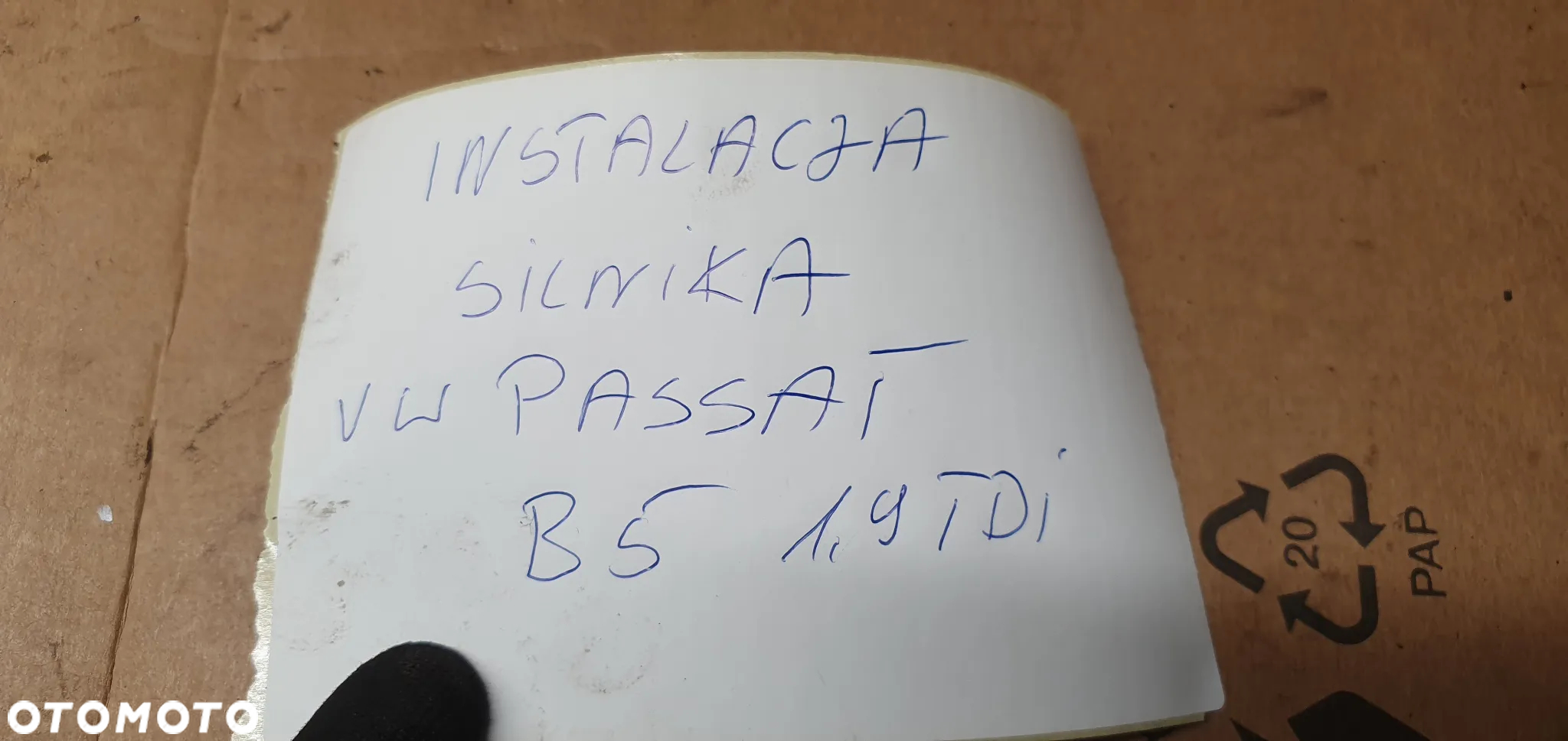 Wiązka instalacja silnika VW Passat B5 FL 1.9 130KM - 9