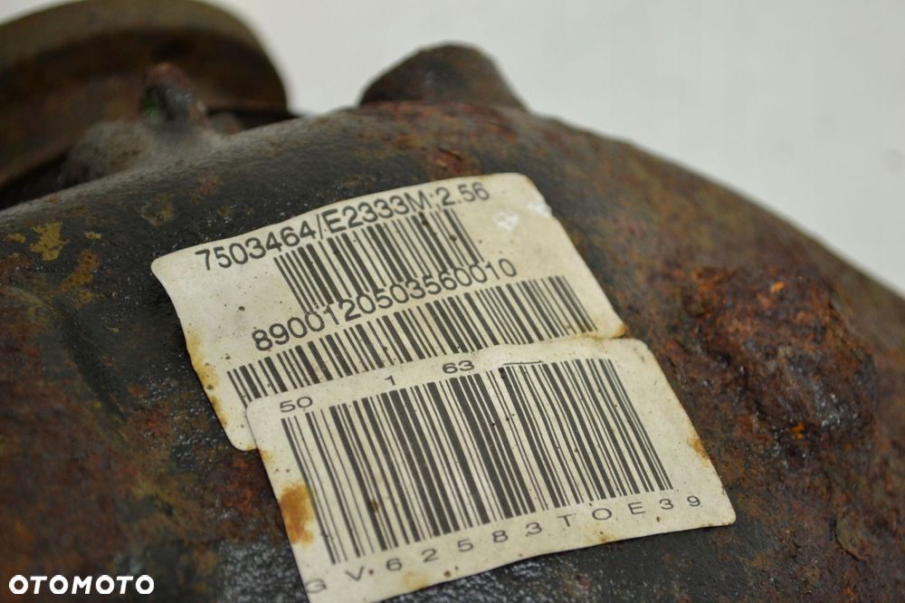 MOST DYFER TYŁ TYLNY 2.56 7503464 BMW E39 2.0D 136 KM 00-04 - 6