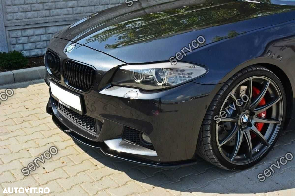 Prelungire fata BMW Seria 5 F10 F11 M-Pachet 11-14 v3 Maxton Design - 6