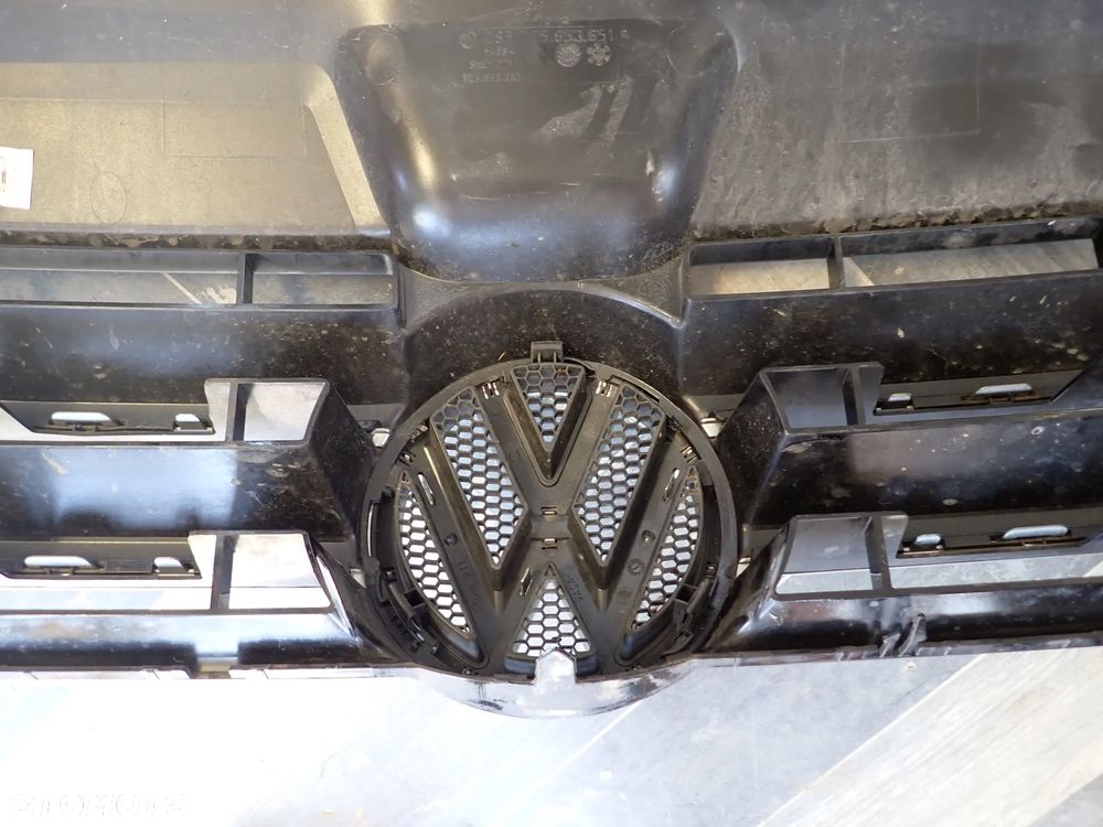 VOLKSWAGEN T5 LIFT 7E5853653 GRILL ATRAPA PRZÓD PRZEDNIA - 10