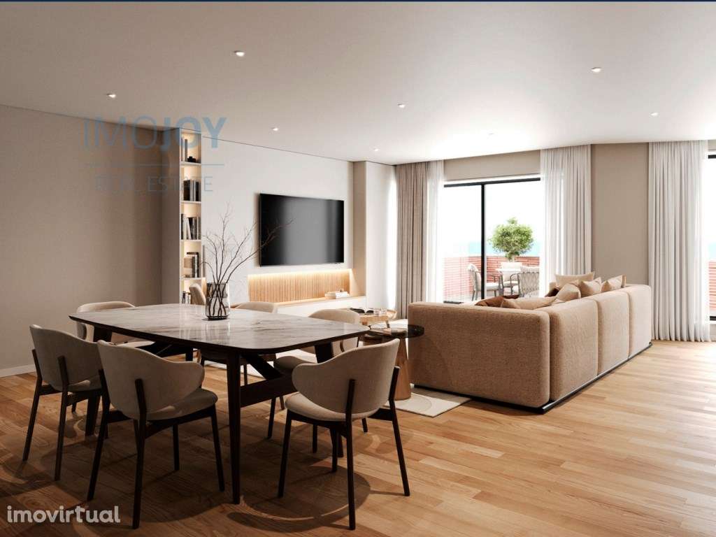 Penthouse T4 Exclusiva com Vista Mar em Leça da Palmeira - Grande imagem: 2/25
