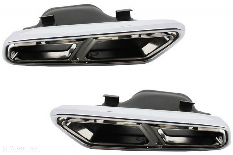 Ponteiras de Escape Mercedes CLS / E / S / SL Amg - 2