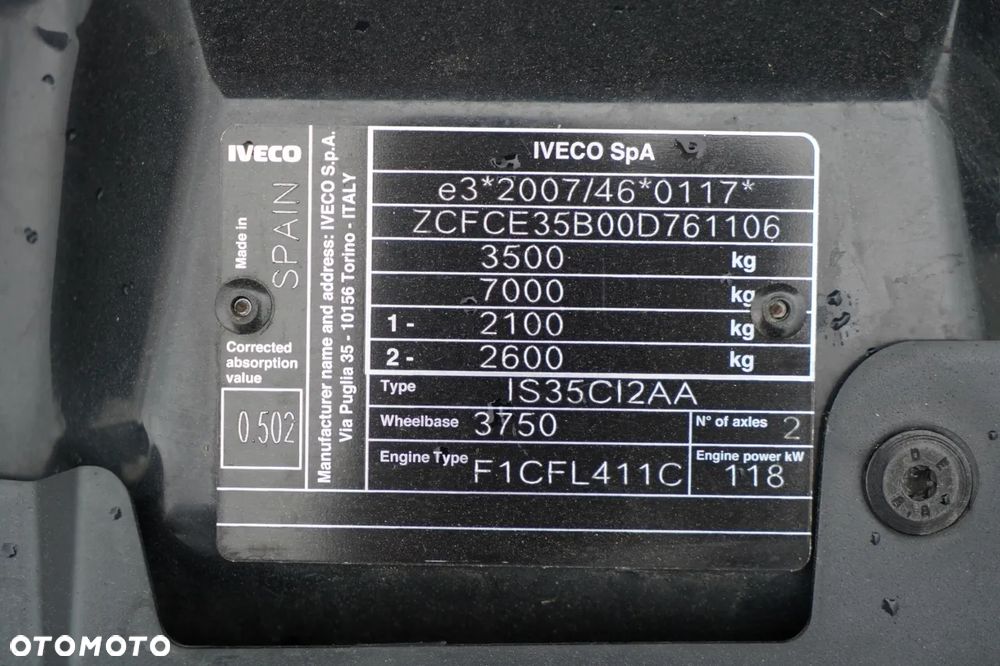 Iveco DAILY 35-160 / 3.0 D / WYWROTKA / BLIŹNIAK / MANUAL / SPROWADZONY - 38