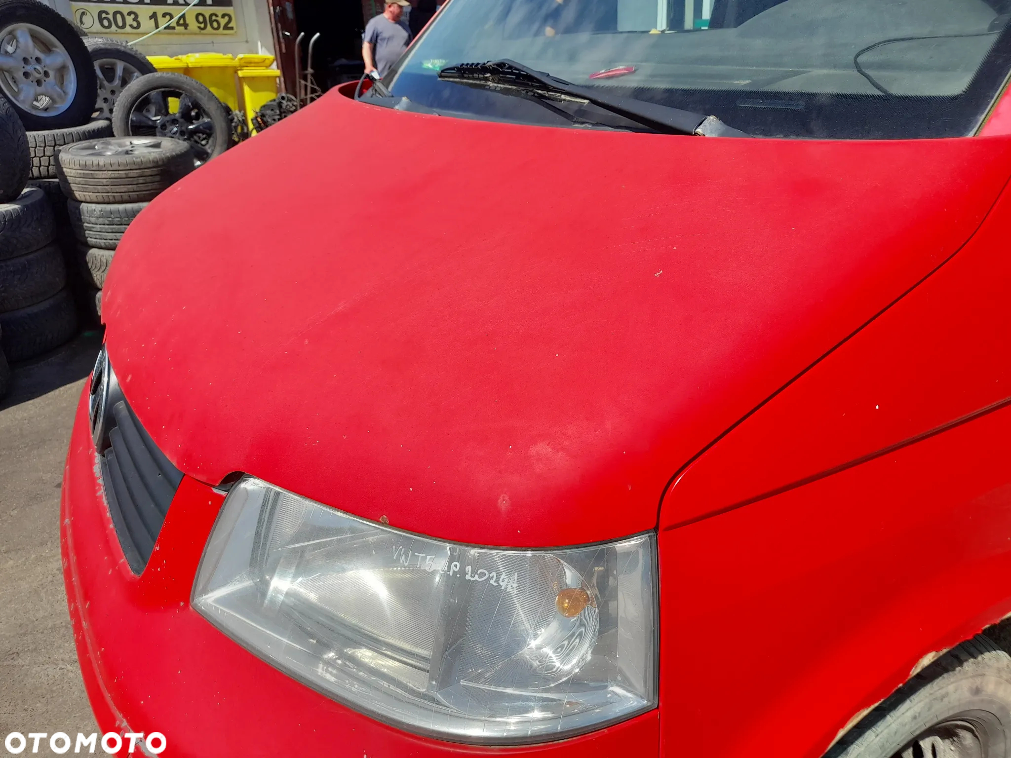 VW T5 MASKA POKRYWA SILNIKA LY3D TRANSPORTER V - 11