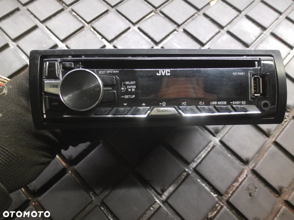 Radioodtwarzacz samochodowy JVC KD-R461 CD USB AUX - 4