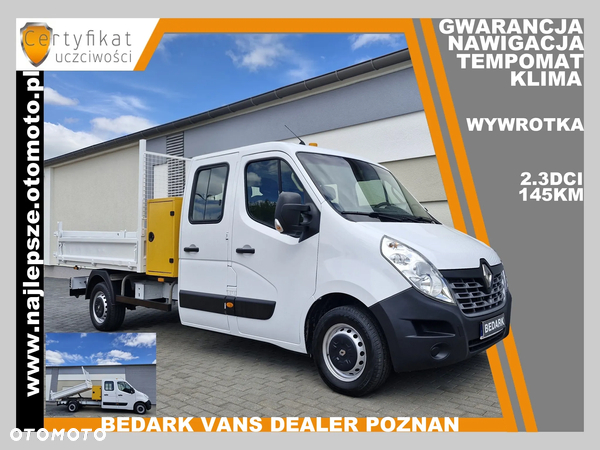 Renault Master, WYWROTKA, nawigacja, klima, tempomat, czujniki