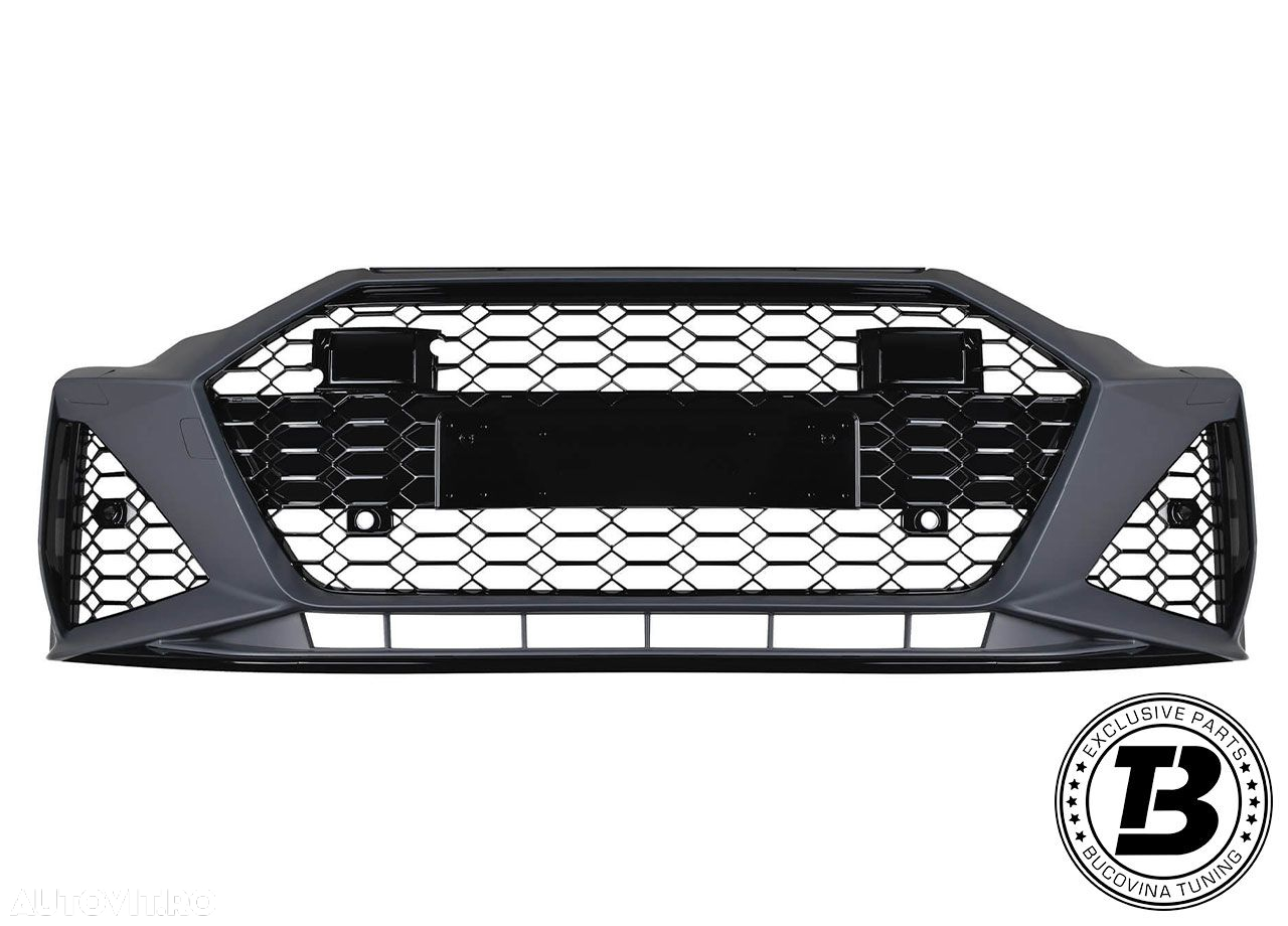 Pachet Exterior compatibil cu Audi A6 C8 Avant RS6 Design - 2