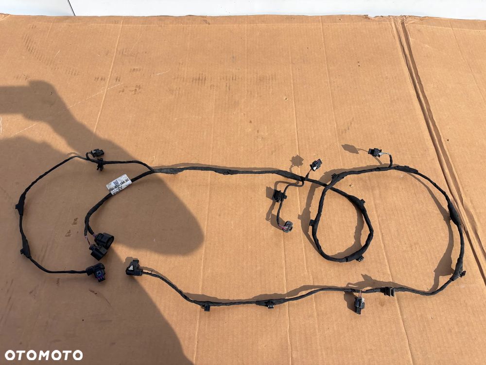 VW Tiguan II Instalacja Wiązka Kable Zderzaka Tylnego Tylna Pod Czujniki Parkowania PDC 5NA971104BC