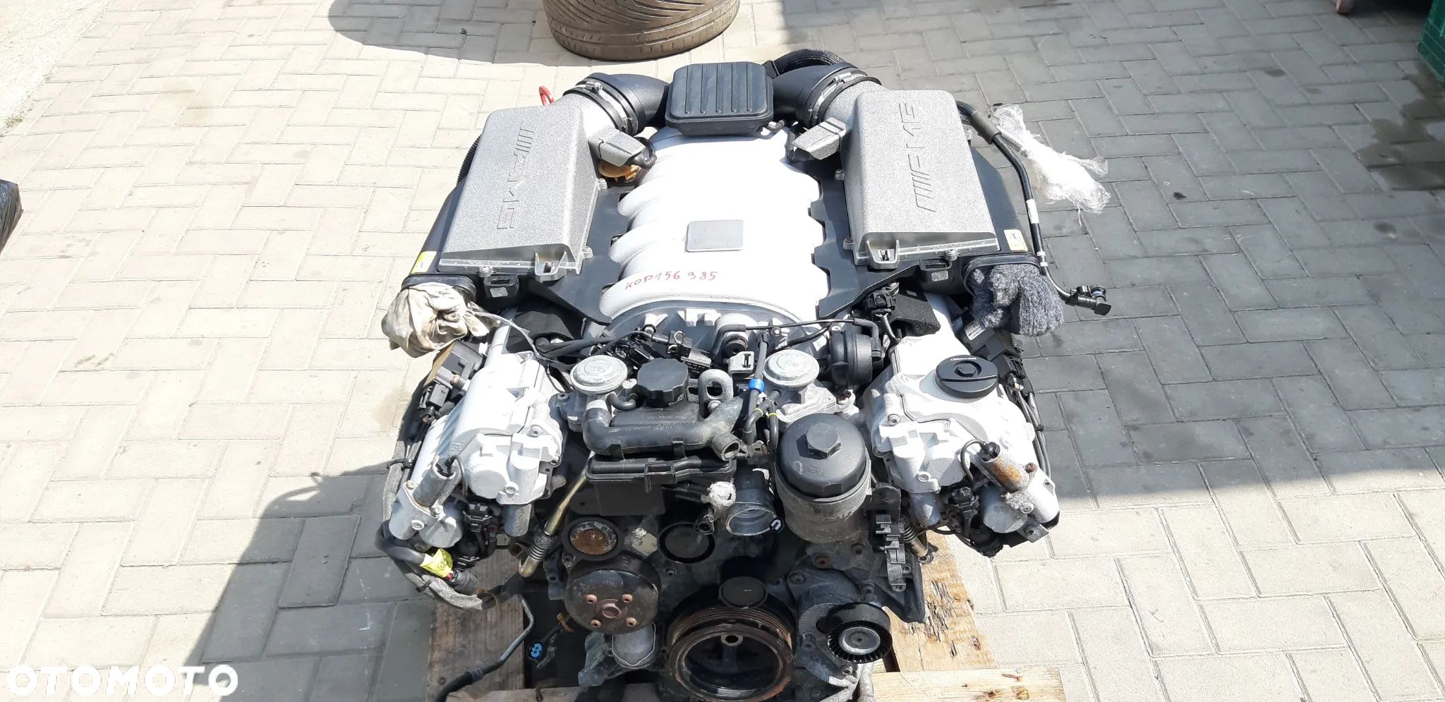 Silnik kompletny 156985 Mercedes W204 C63 AMG 2008r 6.3b kombi - 1