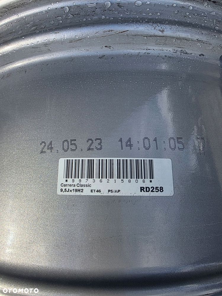 felga aluminiowa porsche oe boxster 987 9.5" x 19" 5x130 et 46 - 6