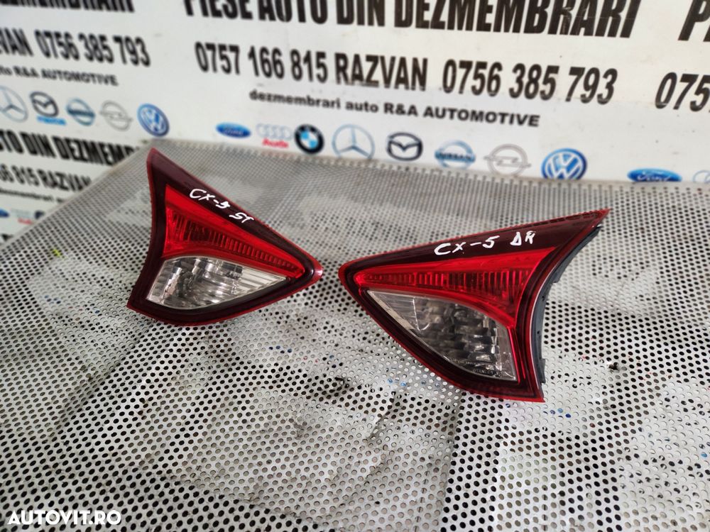 Lampa Stop Tripla Stanga Dreapta De Pe Haion Hayon Mazda CX5 CX-5 An 2013-2014-2015-2016-2017 Dezme - 4