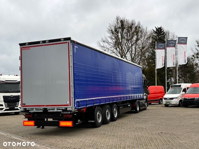 Kögel KURTYNA, SAF, CONTI, DACH PODNOSZONY - 1