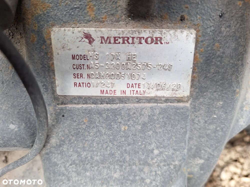 WKŁAD MOSTU RENAULT GAMA T VOLVO FH4 FH FM 2020R MS17X RATIO 2.47 - 1