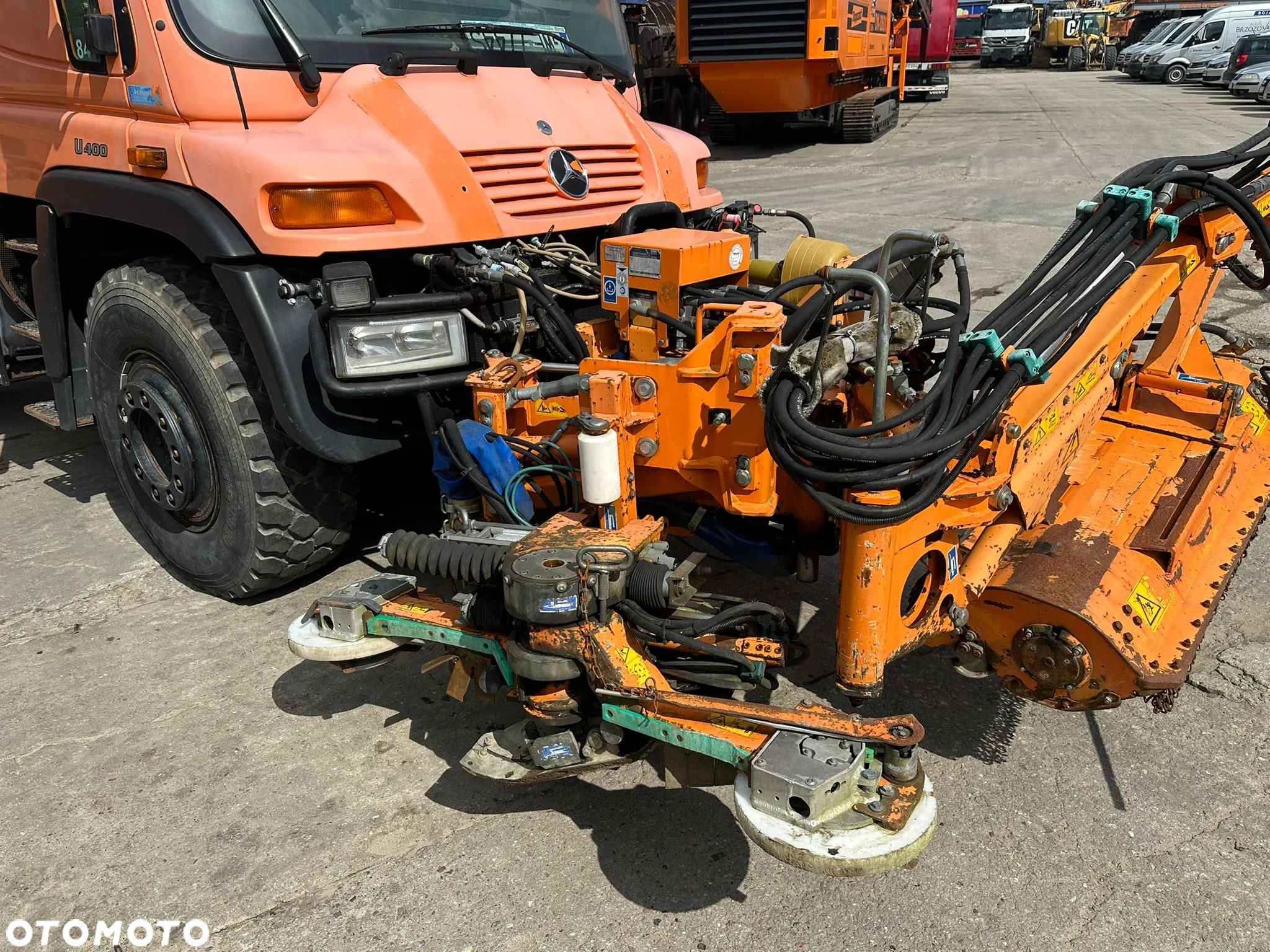 Mercedes-Benz Unimog 405/12 kosiarka, 2008rok, 4x4, 238KM, Mulag - 17