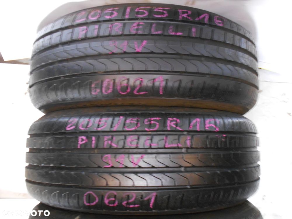 OPONY 205/55R16 PIRELLI CINTURATO P7 DOT 0621 8MM - 2
