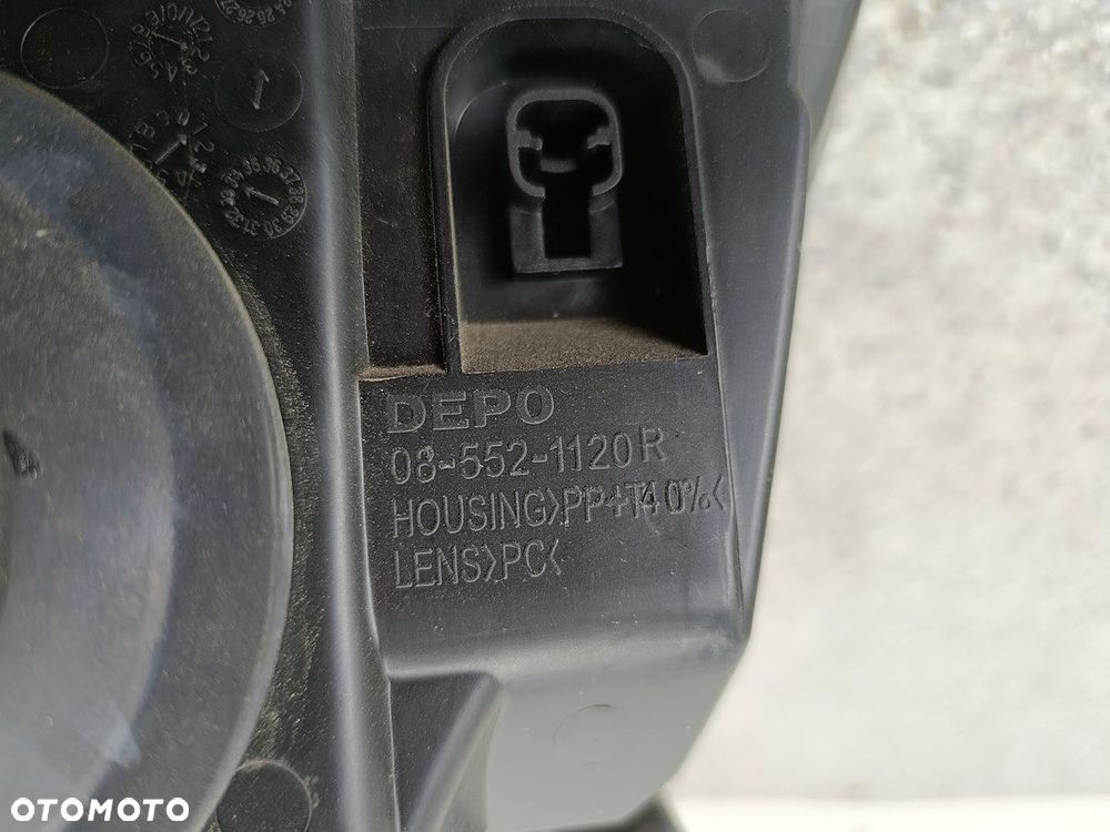 LAMPA PRZÓD PRAWA CITROEN C5 II 08-552-1120R DEPO - 7