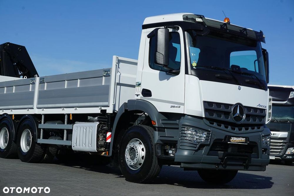 Mercedes-Benz AROCS / 2643 / 6 X 4 / SKRZYNIOWY + HDS / HIAB 228 E – 4 / WYS. 13 M - 38
