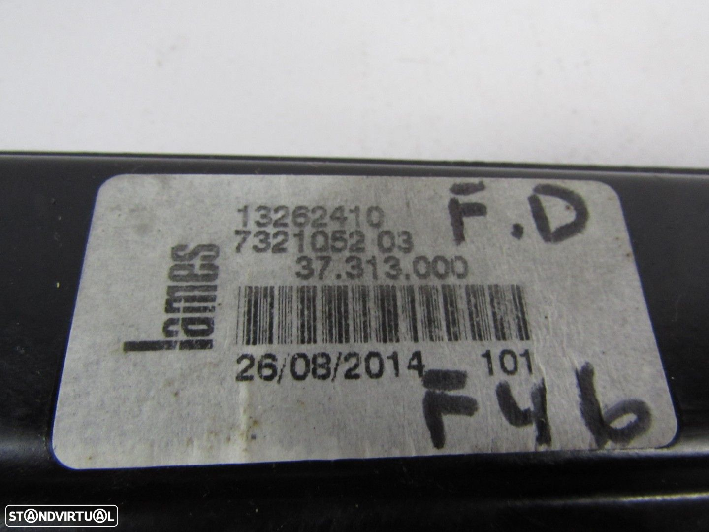 Elevador S/ Motor Direito/Frente Seminovo/ Original BMW 2 Gran Tourer (F46) 5133... - 3