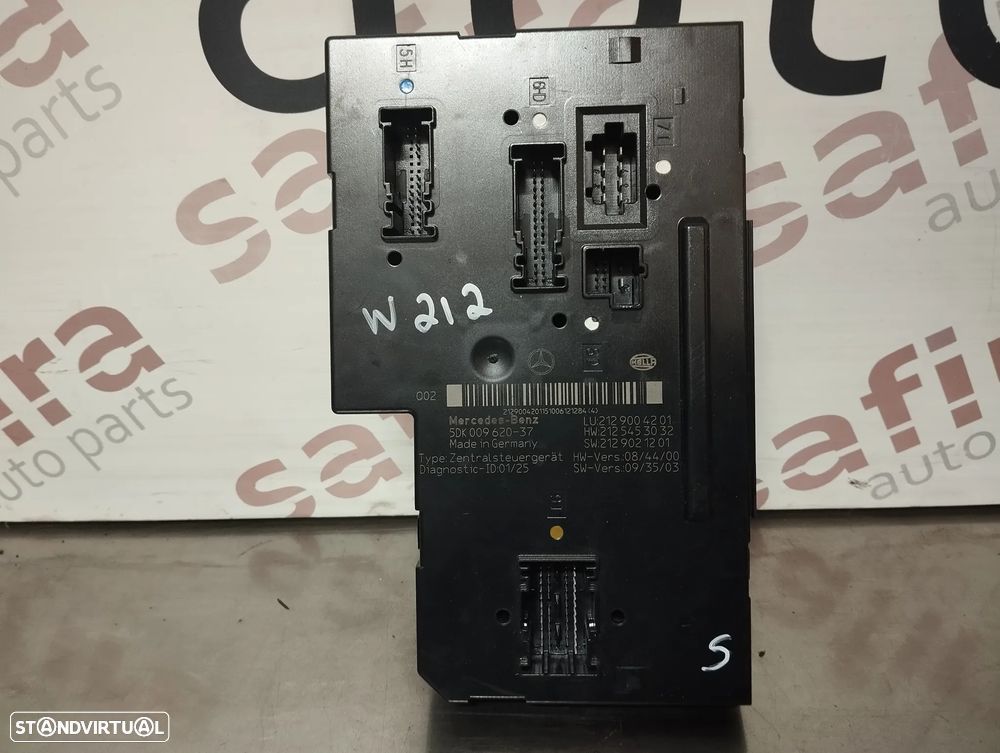 MODULO BSI / SAM / UCH MERCEDES CLASSE E W212 REF. 5DK009620-37 2129004201 2125653032 2129021201 - 1
