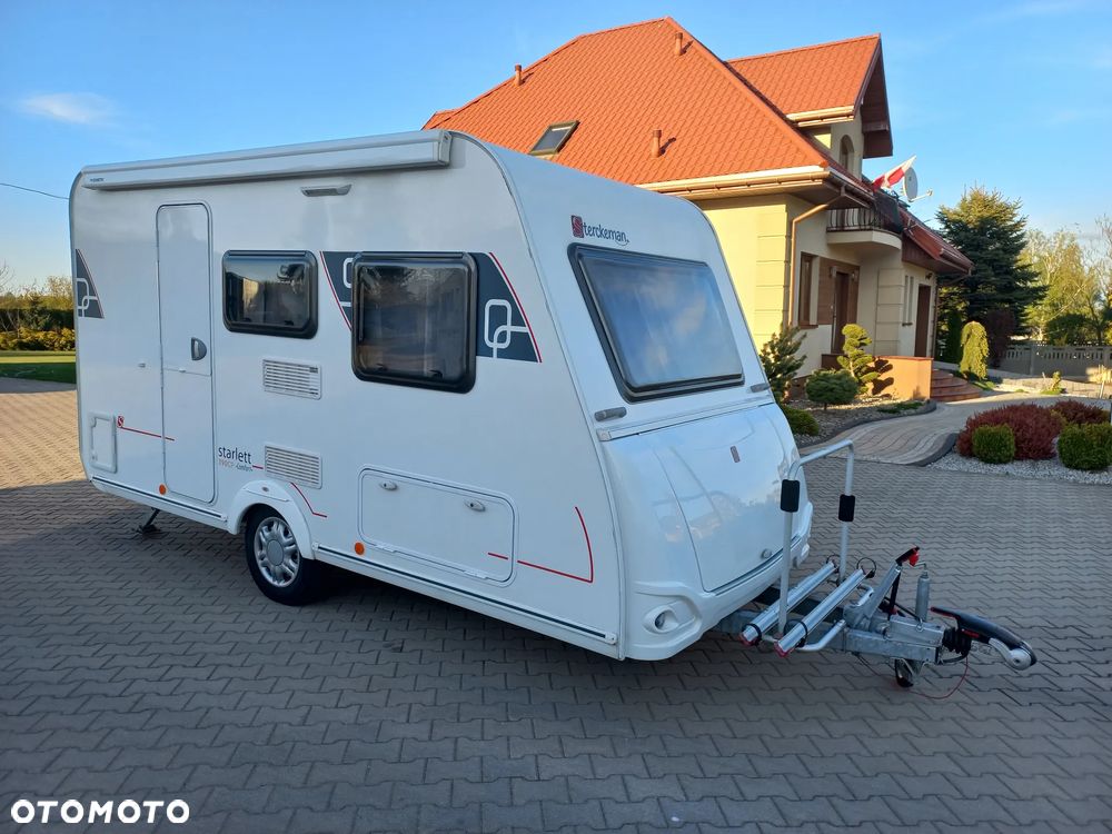 Sterckeman 390 CP Starlett Comfort, Markiza, Bagażnik na rowery - 1