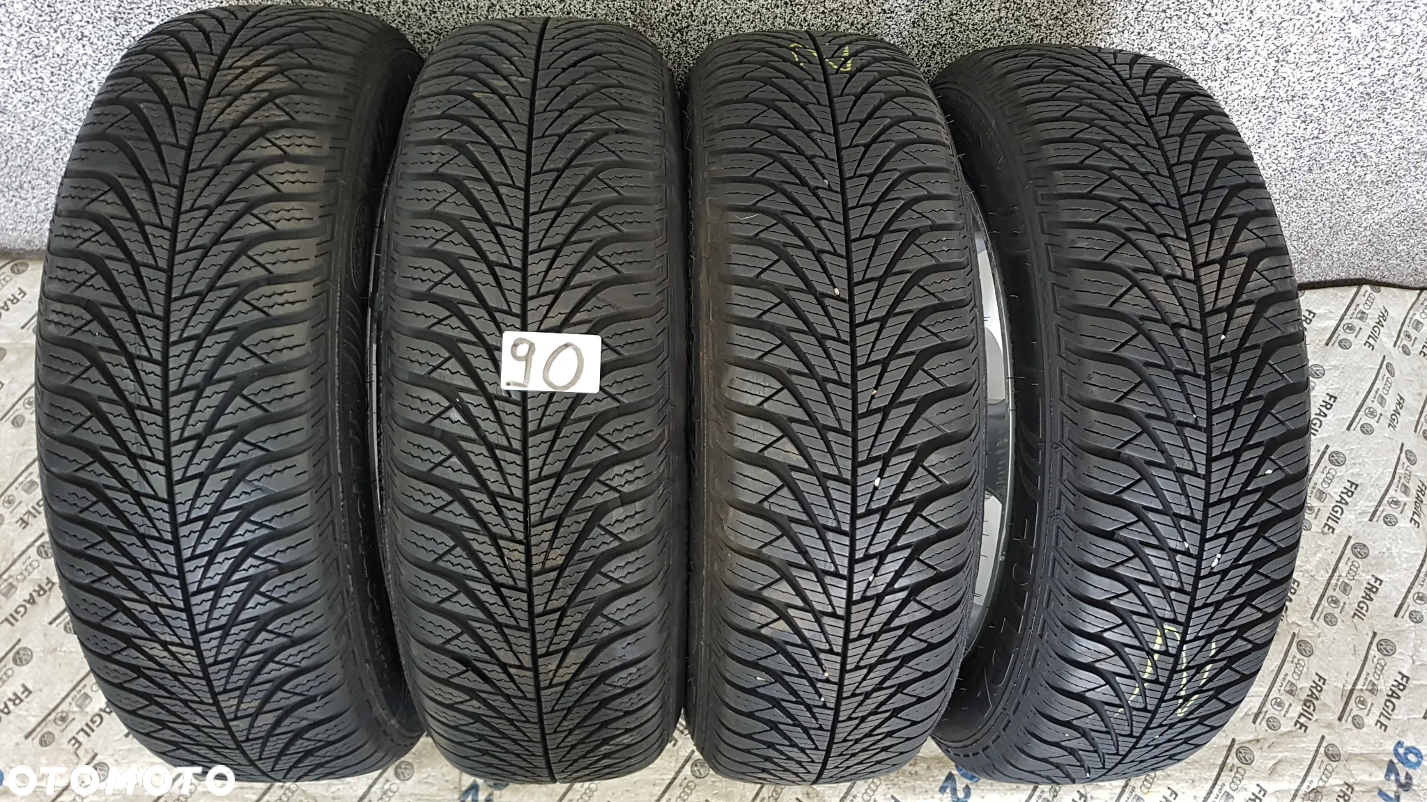 KOŁA CAŁOROCZNE CITROEN C1 TOYOTA AYGO PEUGOT 1008 4X100 155/65R14 5,5JX14 ET35 - 6