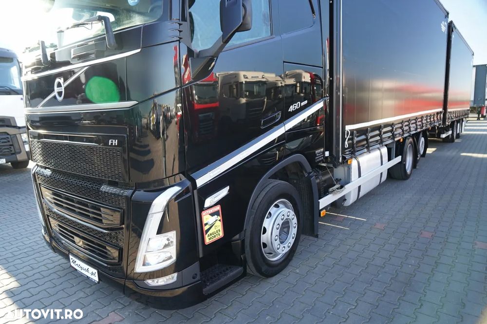 Volvo FH 460 / COMBINAT TANDEM / 120 M3 / TRANSIT / I-SAVE / I-PARK COOL / DIRECȚIE CU RIDICARE PUNCT DE VÂNZARE / WIELTON - 6