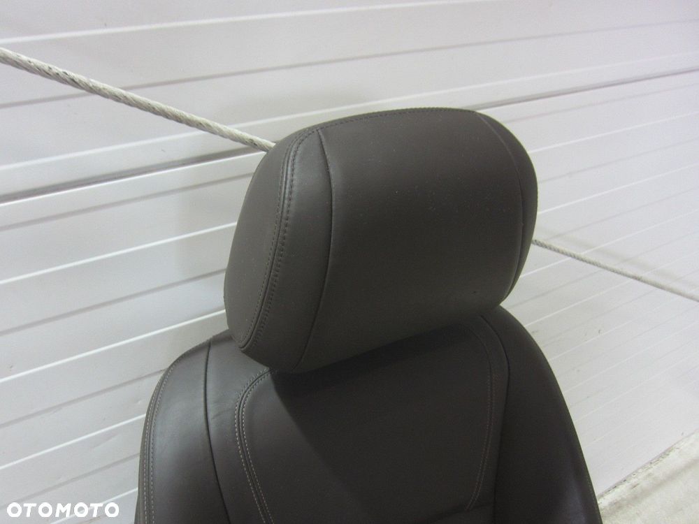 BMW 5 F10 FOTELE FOTEL PRAWY PASAZERA BRĄZOWY BRĄZ MOKKA 52107350221 - 5