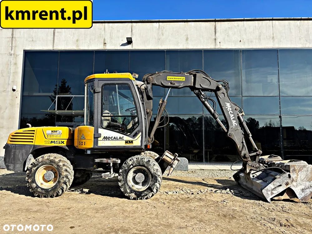 Mecalac 12 MSX KOPARKO-ŁADOWARKA 2012R. | MECALAC 12 MTX MXT 714 JCB 3CX - 5
