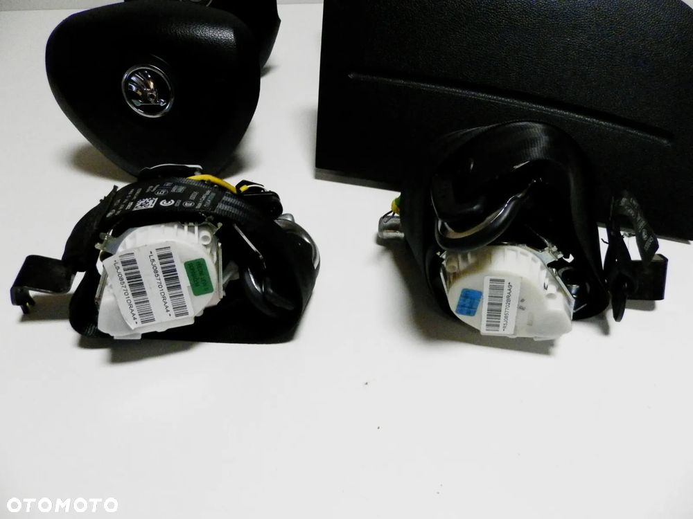 AIRBAG PODUSZKA SKODA FABIA II ROOMSTER KOMPLET EUROPA KIEROWCA PASAZER - 4