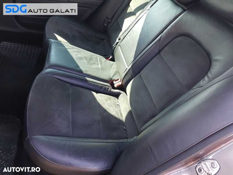 Interior Piele Semipiele Alcantara Electric FARA Incalzire Scaun Scaune Fata Stanga Dreapta si Bancheta cu Spatar Skoda Superb 2 Break Combi 2008 - 2015 - 7