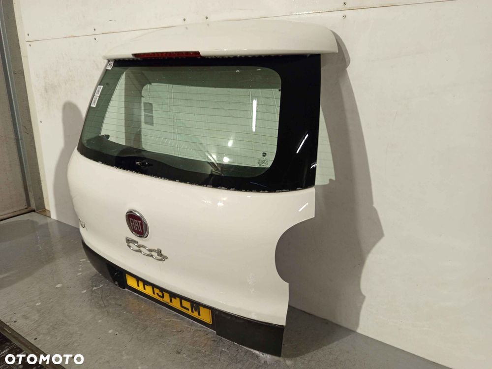+ KLAPA TYŁ TYLNA BAGAŻNIKA DO FIAT 500L 268/A BIAŁY - 2