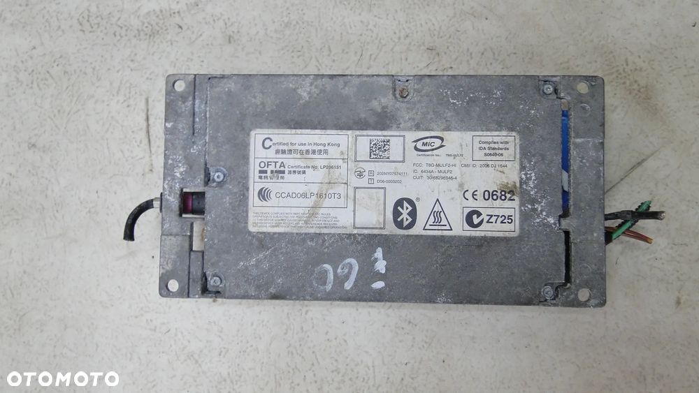 BMW 5 E60 E61 MODUŁ STEROWNIK BLUETOOTH EUROPA - 4