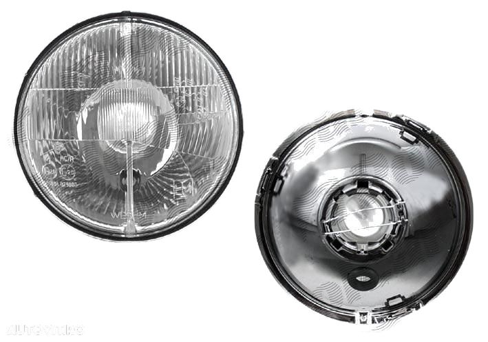 Far universal Land Rover Range Rover Classic 06.1970-12.1996, Skoda 105L 120L 105F (742/744) 08.1976-10.1991 faruri de ceata BestAutoVest partea Dreapta/ Stanga H4, 178mm , tip bec pozitie - 1